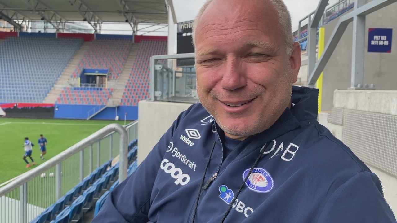 Fagermo før møtet med Bodø/Glimt